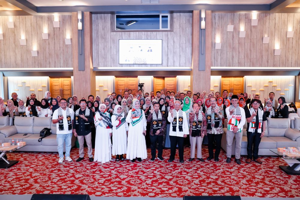 IKA MPM Unpas Gelar Silaturahmi Sekaligus Beri Santunan untuk Palestina