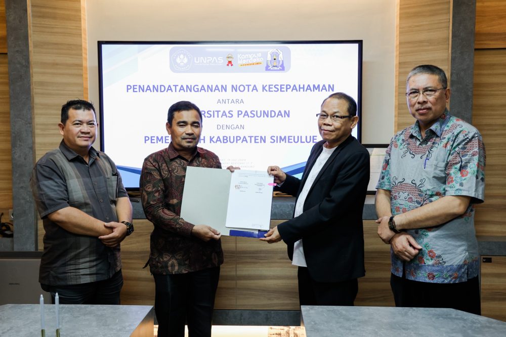 Unpas dan Dinas PUPR Kabupaten Simeulue Jalin Kerja Sama dalam Penyusunan RDTR Kawasan dan Permukiman Perkotaan Sinabang