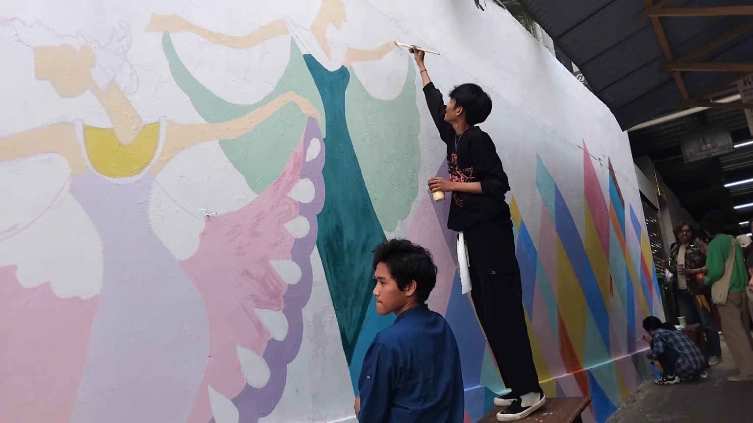 Percantik Kawasan Gang Braga, Disbudpar Kota Bandung Gandeng DKV Unpas