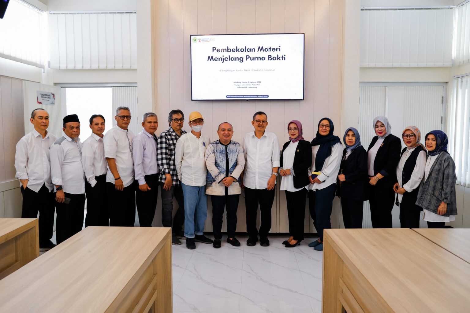 Unpas Beri Pembekalan Cara Memulai Usaha Kepada Calon Purna Bakti