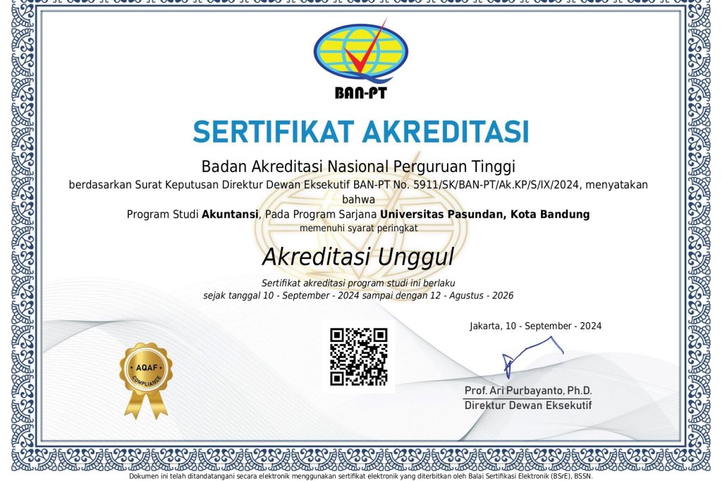 Prodi Akuntansi Universitas Pasundan Raih Akreditasi Unggul, Kini 3 Prodi di FEB Unpas Sudah Unggul!