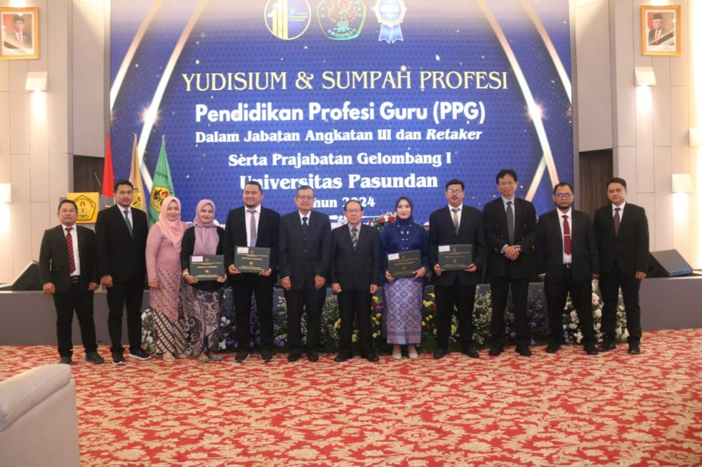 Yudisium dan Sumpah Profesi PPG Unpas Diikuti 509 Peserta