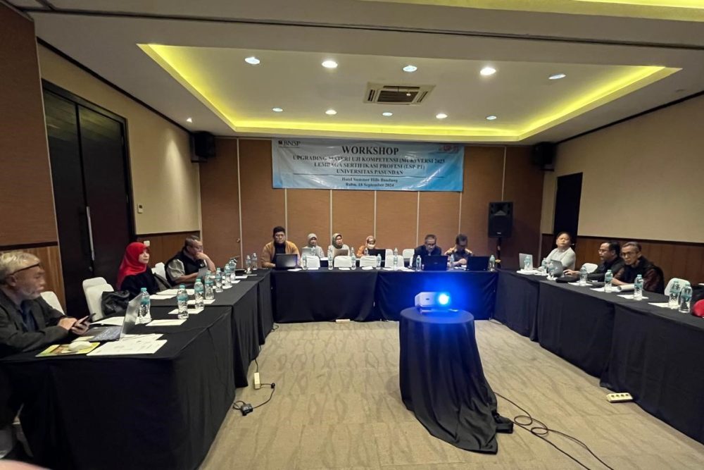 LSP P-1 Unpas Gelar Workshop untuk Kembangkan MUK Valid dan Handal
