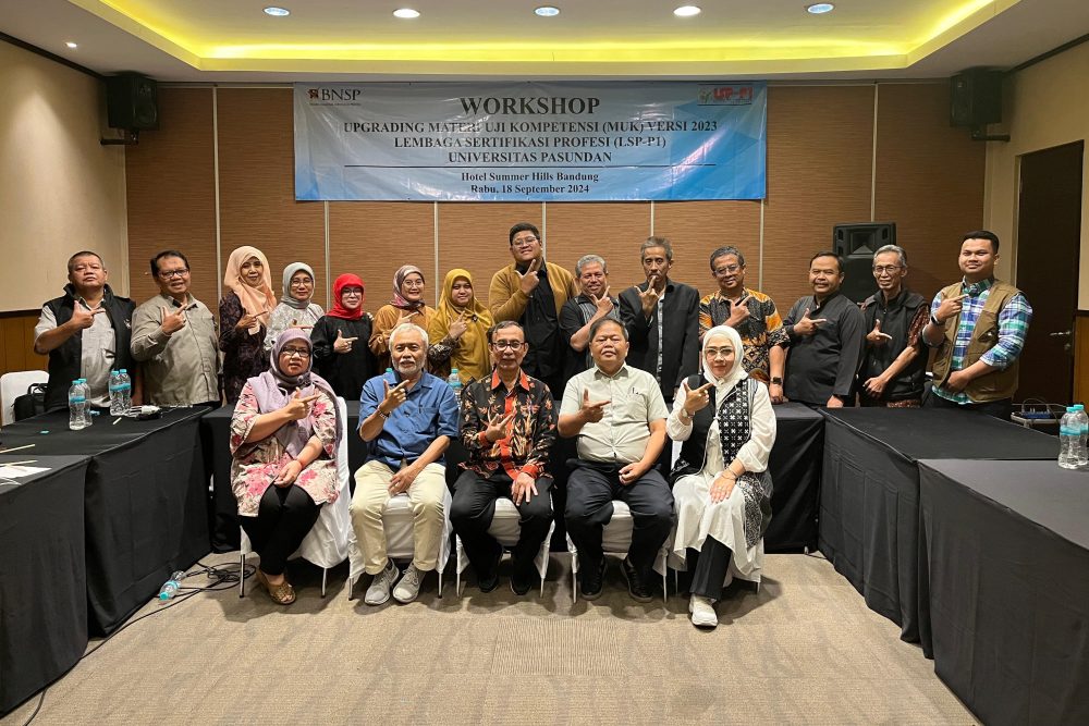 LSP P-1 Unpas Gelar Workshop untuk Kembangkan MUK Valid dan Handal