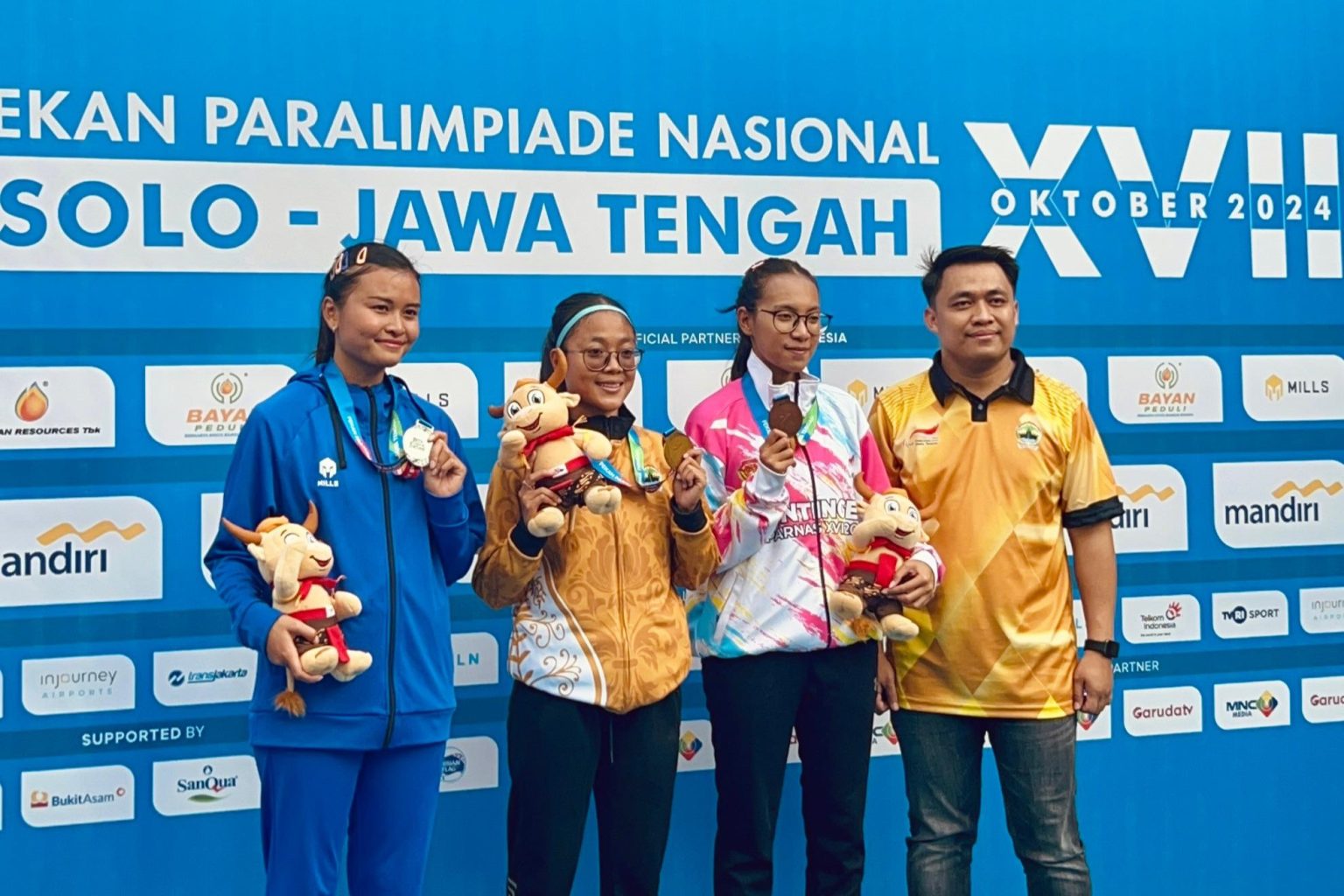 Mahasiswa Manajemen Unpas Keisya Raih Medali Perak di Peparnas XVII Solo 2024