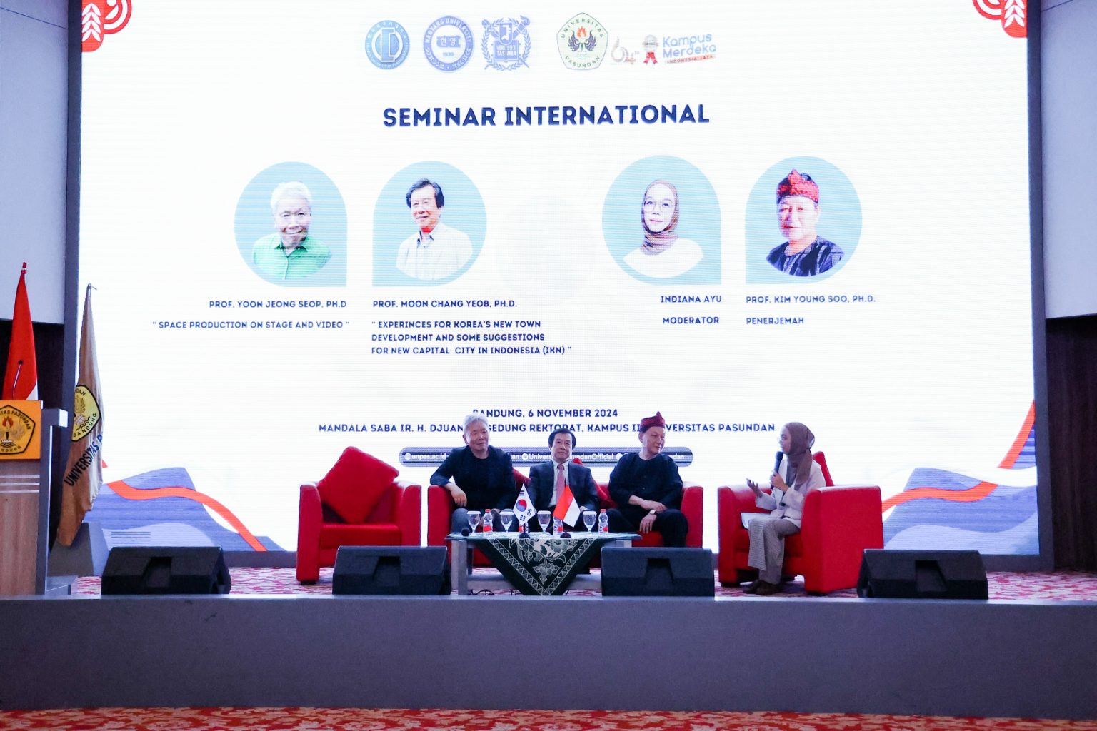 Unpas Gelar Seminar Internasional Sekaligus Launching Buku Sastra Indonesia-Korea