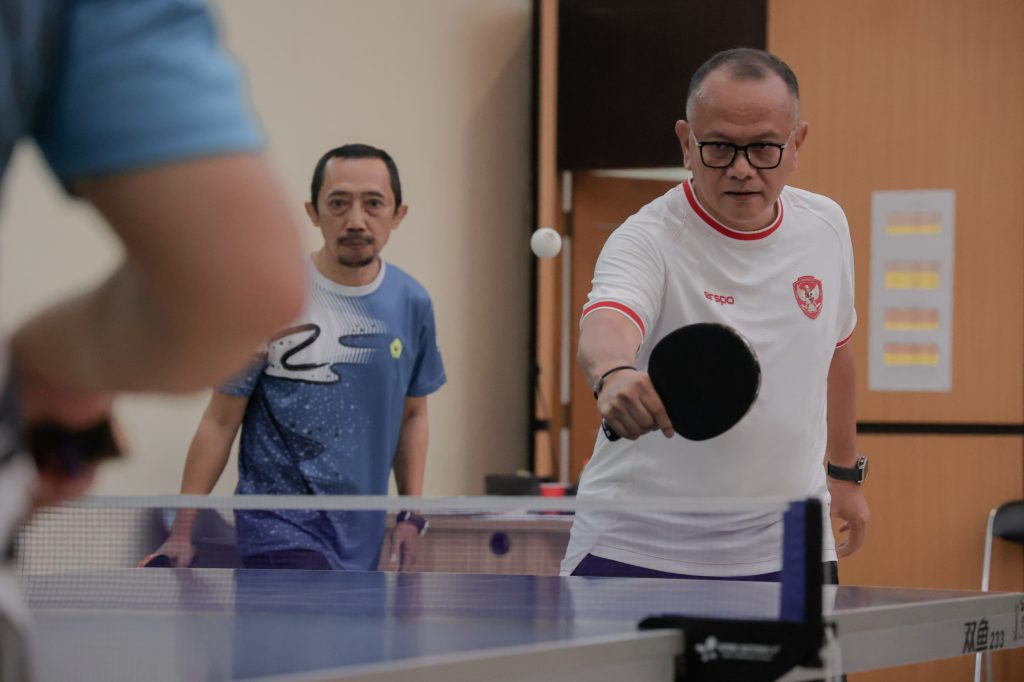 Jalin Silaturahmi dan Solidaritas Melalui Pertandingan Tenis Meja Dies Natalis Unpas