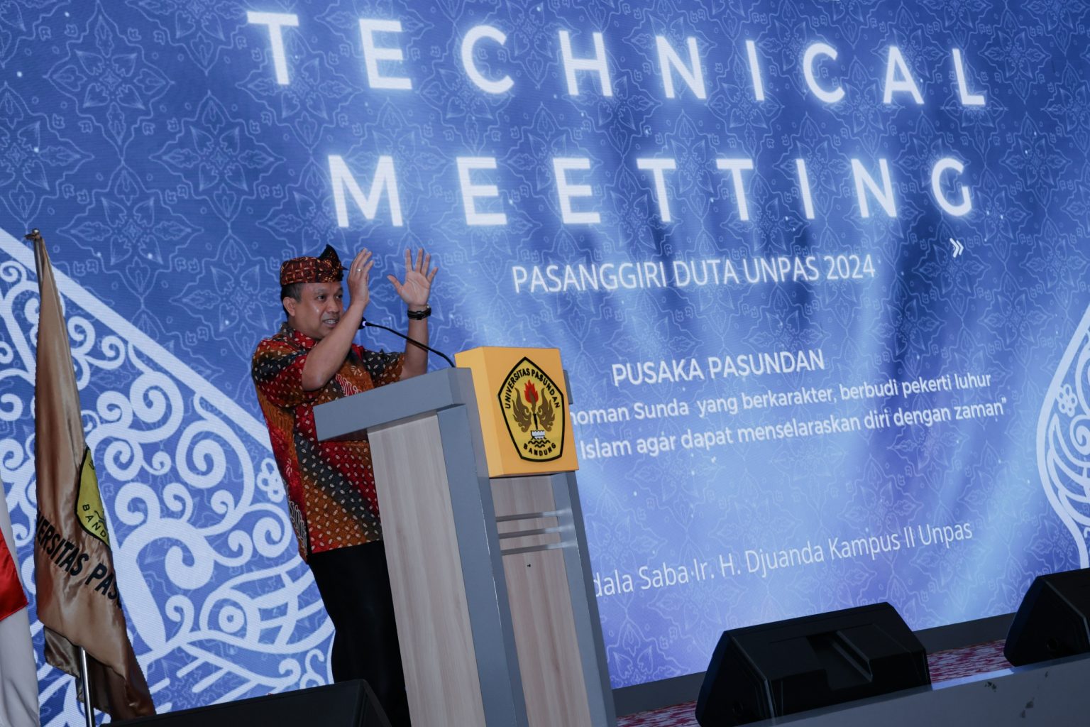 43 Finalis Ikuti Technical Meetting Pasanggiri Duta Kampus Unpas