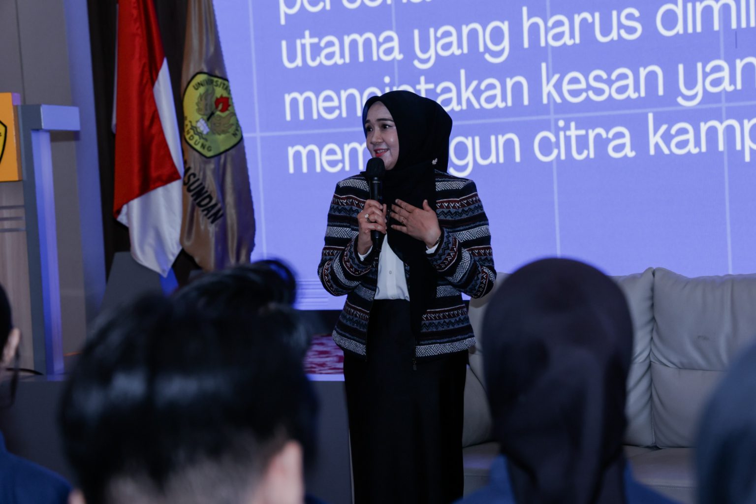 Pembekalan Duta Kampus Unpas 2024 Siap Hadapi Grand Final