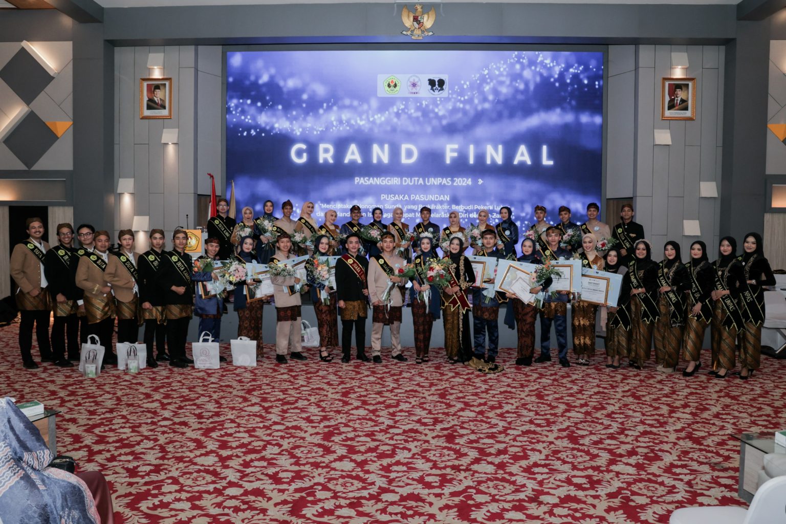 Ryonur Zamzam dan Nadzifa Aurora Terpilih Jadi Duta Kampus Pinilih Unpas 2024