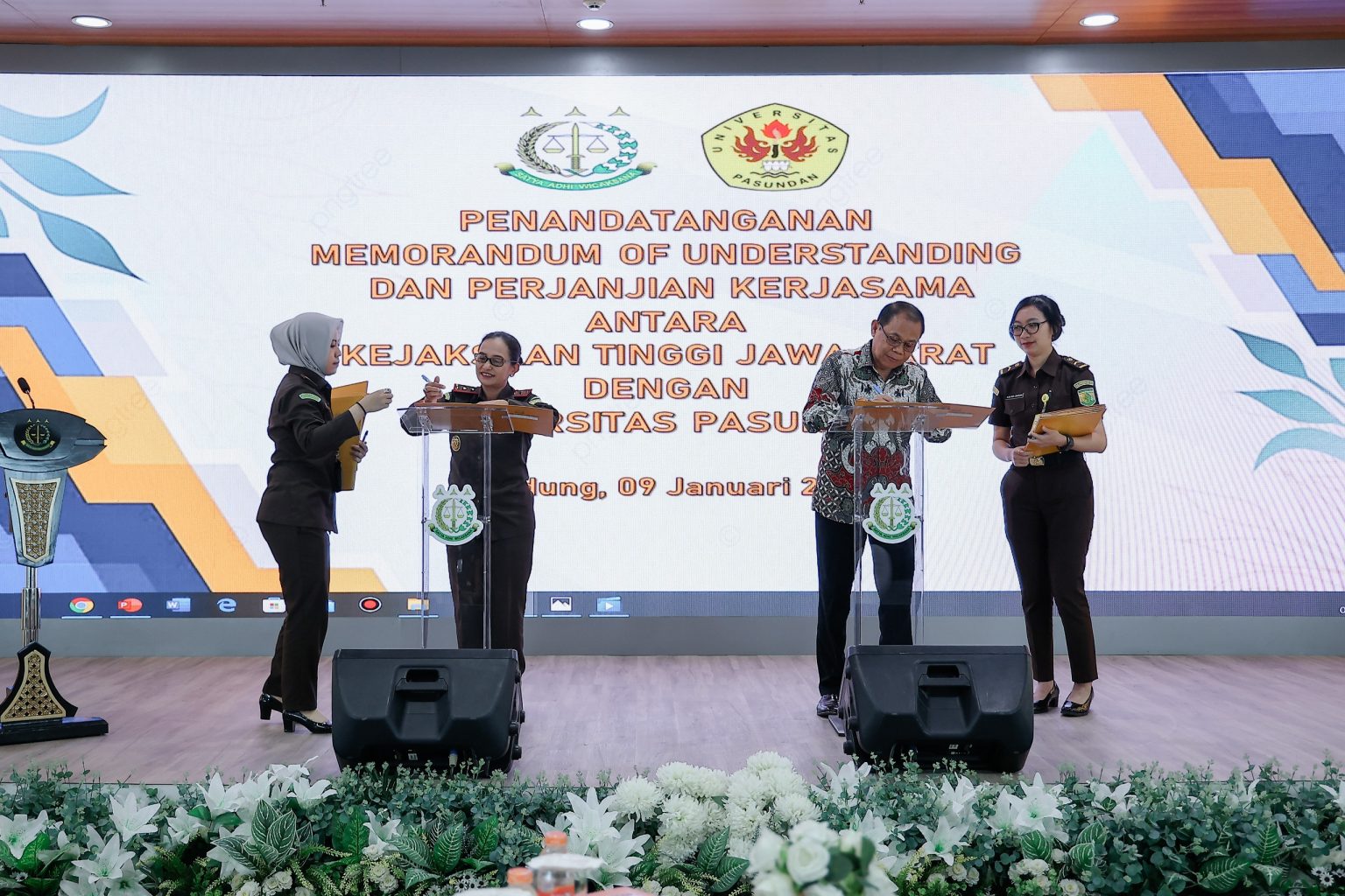 Kerjasama Unpas dengan Kejati Jabar Fokus pada Pendidikan, Penelitian, dan Pengabdian Masyarakat