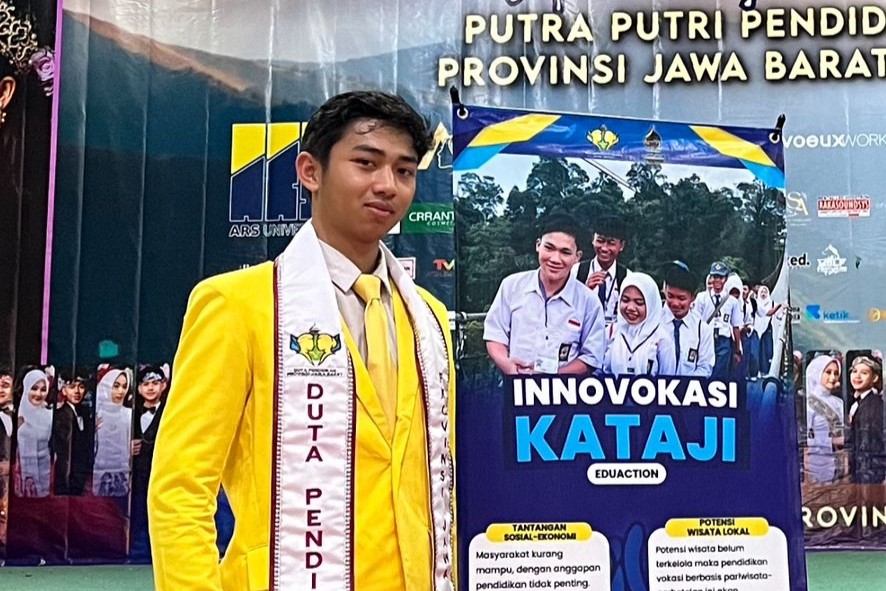 Mahasiswa Unpas Reksi Septian Menjadi Winner Duta Pendidikan Jawa Barat 2025