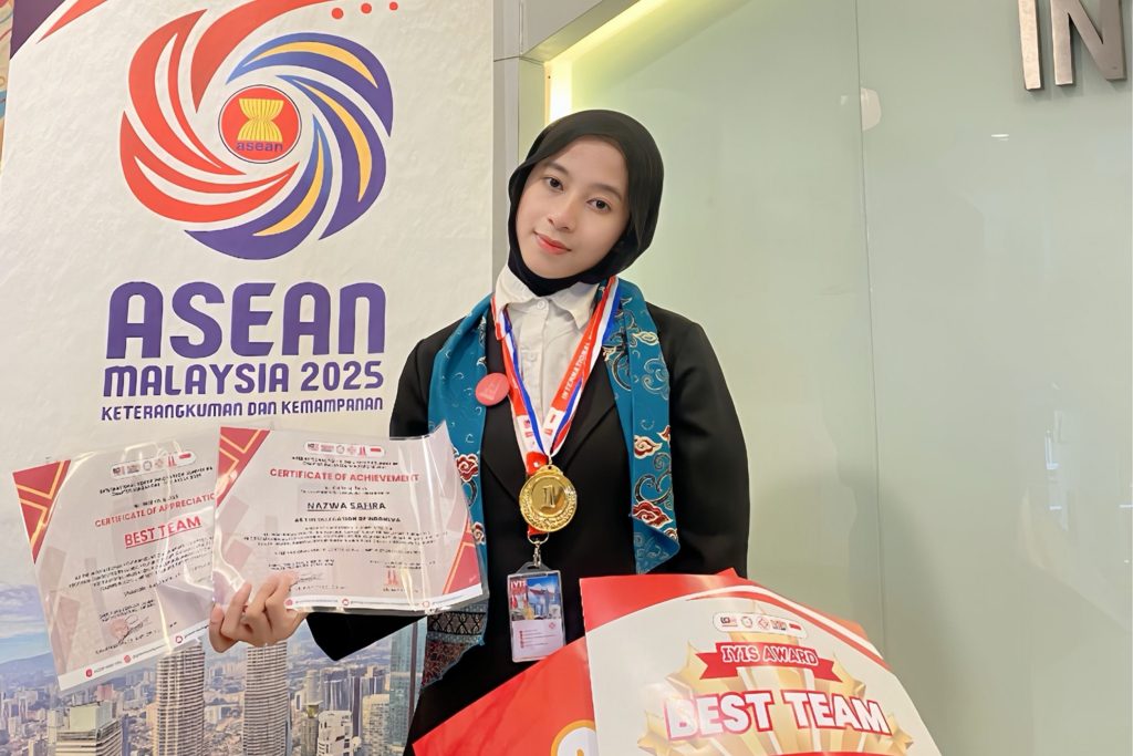 Mahasiswi FH Unpas, Nazwa Safira, Raih Penghargaan Internasional di International Youth Innovation Summit