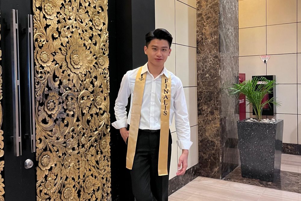 Andreas Raymon Mahasiswa Ilkom Unpas Raih Runner-Up Icon Model Indonesia 2025