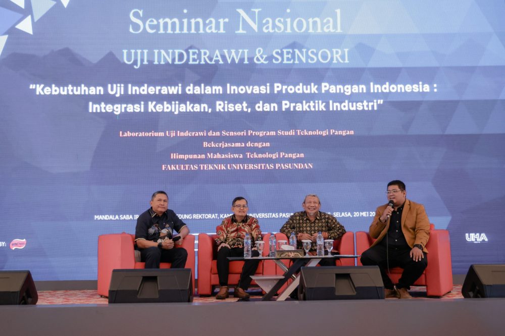 Seminar Nasional FT Unpas Soroti Pentingnya Uji Inderawi dalam Daya Saing Produk Pangan