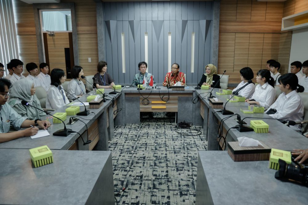 Unpas Sambut Hangat Kunjungan Genki Gakuen Japan