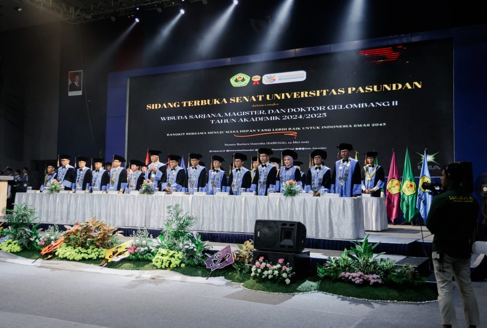 Wisuda Unpas Gelombang II TA 2024/2025, 1.134 Lulusan Siap Wujudkan Perubahan