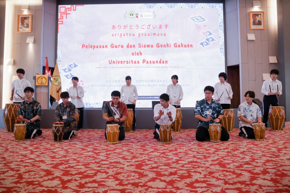 Pelepasan Guru dan Siswa Genki Gakuen oleh Unpas Semakin Mempererat Persahabatan Internasional Lewat Budaya dan Pendidikan
