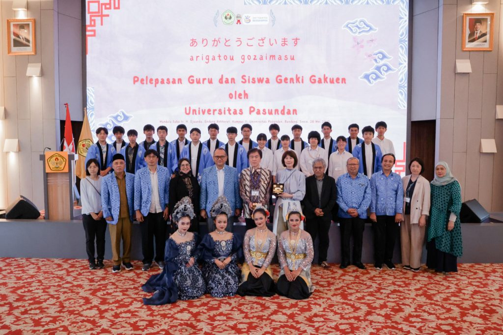 Pelepasan Guru dan Siswa Genki Gakuen oleh Unpas Semakin Mempererat Persahabatan Internasional Lewat Budaya dan Pendidikan