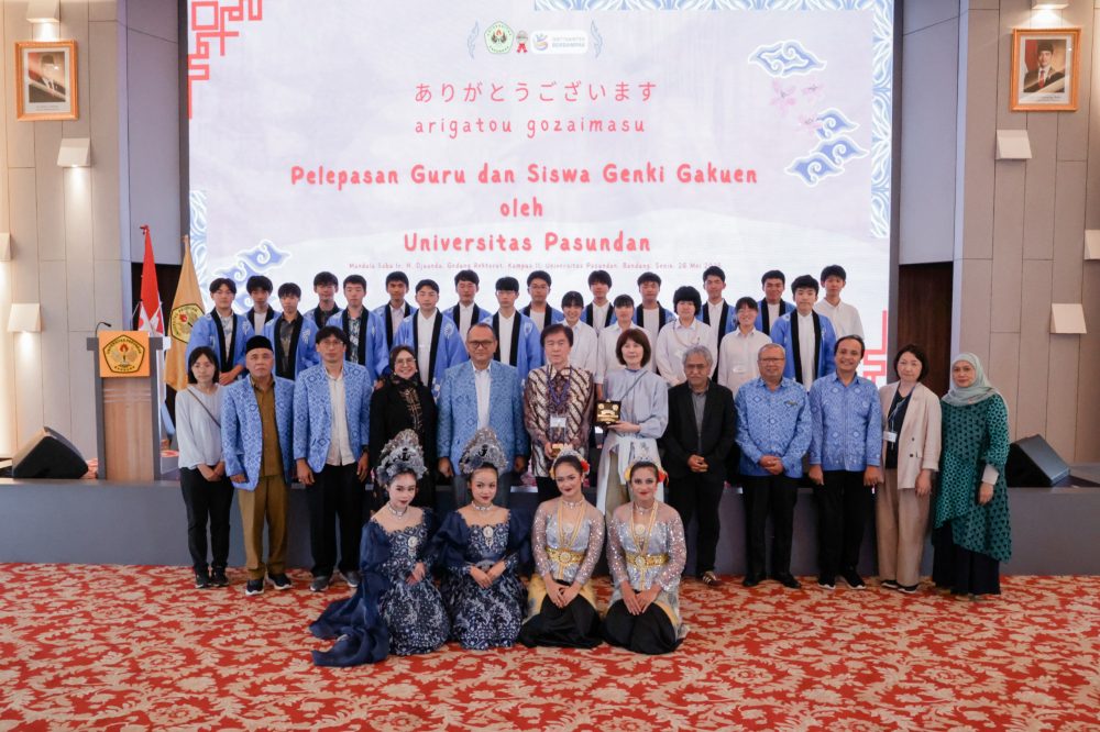 Pelepasan Guru dan Siswa Genki Gakuen oleh Unpas Semakin Mempererat Persahabatan Internasional Lewat Budaya dan Pendidikan