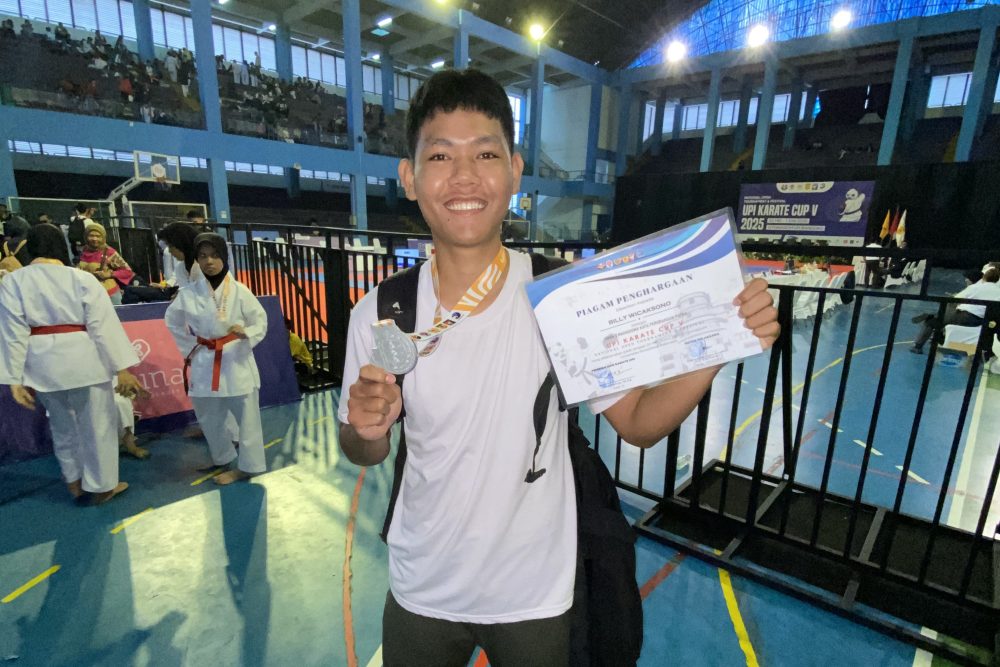 Atlet Karate KOM Unpas Borong Medali di UPI Karate CUP V 2025