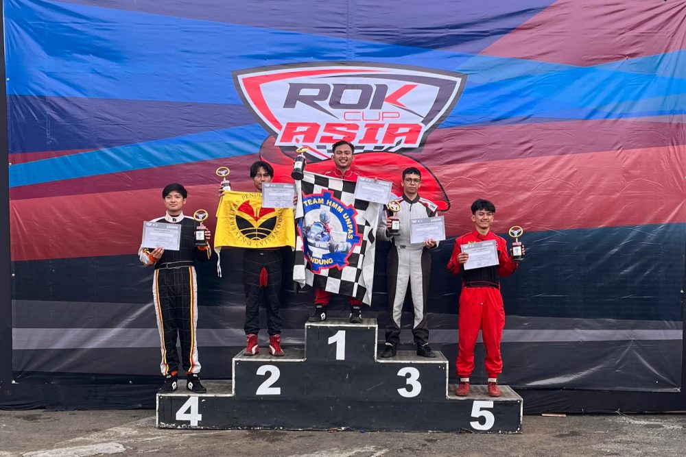 Mahasiswa Teknik Mesin Unpas Sabet Juara di Dua Kelas Eshark Rok Cup Indonesia 2025 Round 4