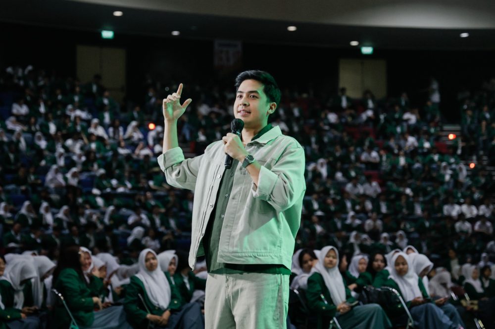 Jerome Polin Beri Motivasi Mahasiswa Baru Unpas Agar Gunakan Waktu dan Bangun Value Diri
