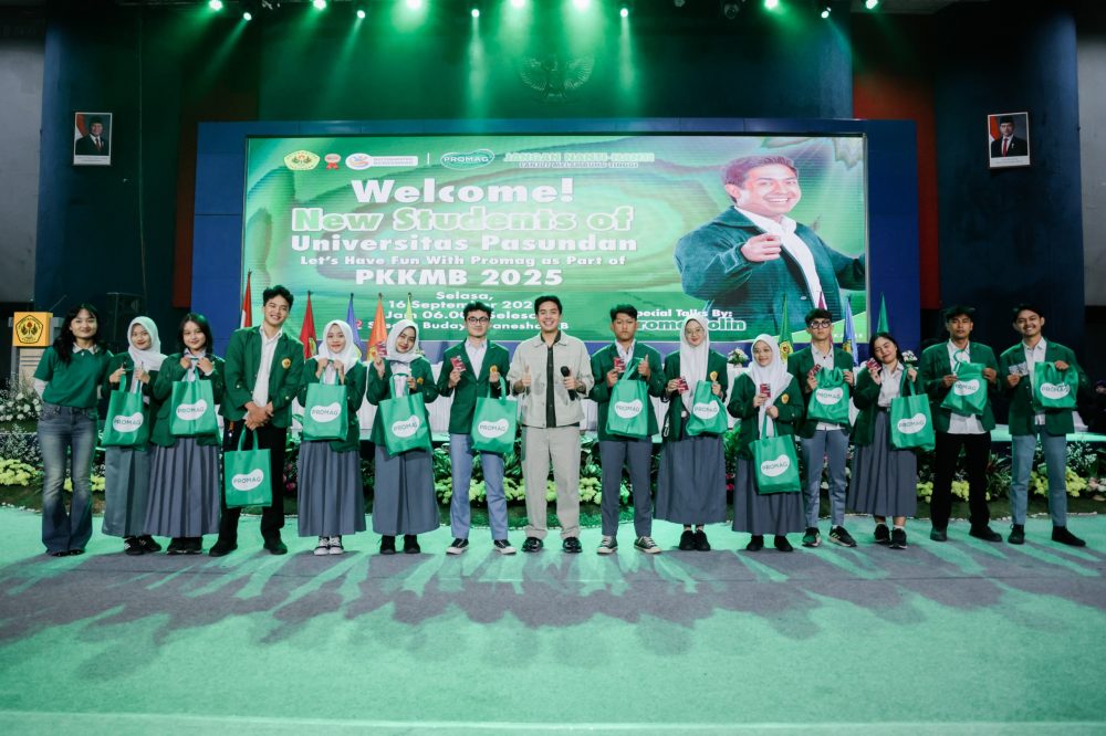 Jerome Polin Beri Motivasi Mahasiswa Baru Unpas Agar Gunakan Waktu dan Bangun Value Diri