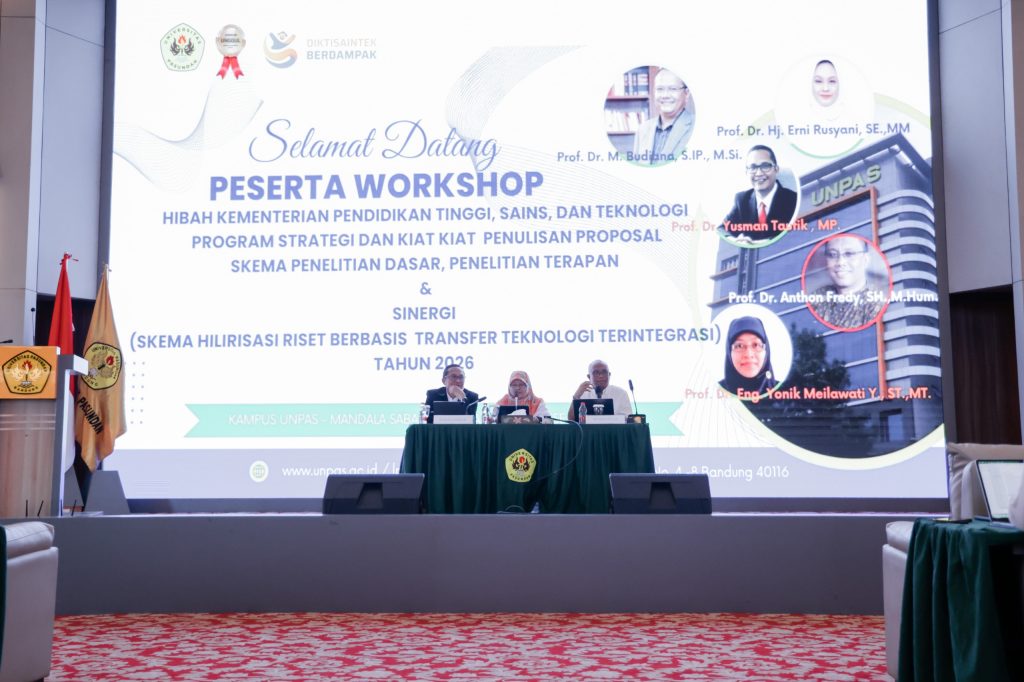 Unpas Workshop Proposal Penelitian