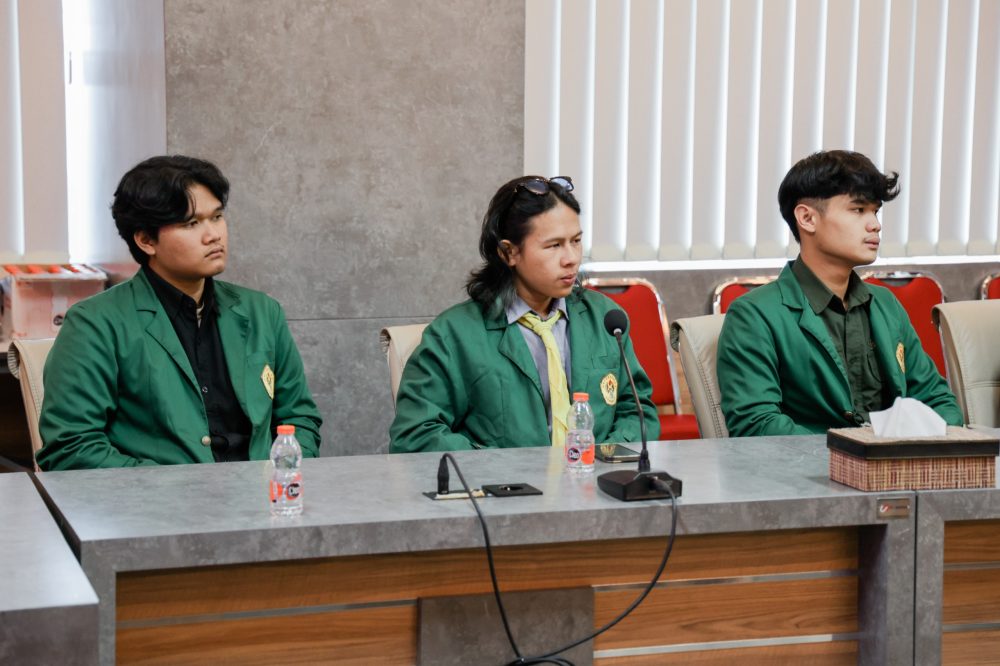 Pelepasan Relawan Mahasiswa Unpas ke wilayah Bencana. (Foto: Rico B)