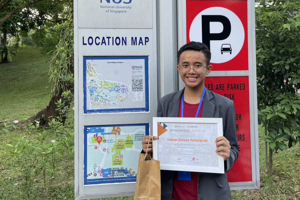 Mahasiswa Prodi Teknologi Pangan FT Unpas Haicel Zenura Amaripuja. (Foto: Istimewa)