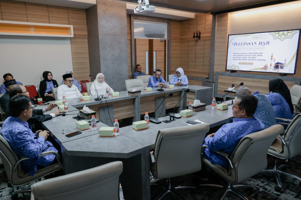 Pelepasan calon jemaah haji unpas