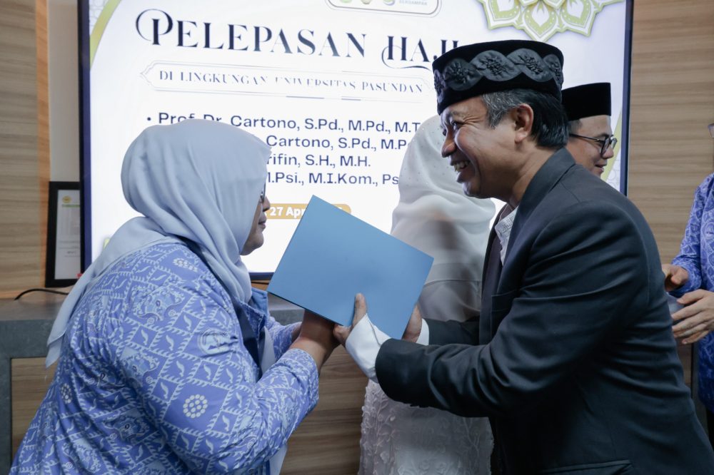 Pelepasan calon jemaah haji unpas