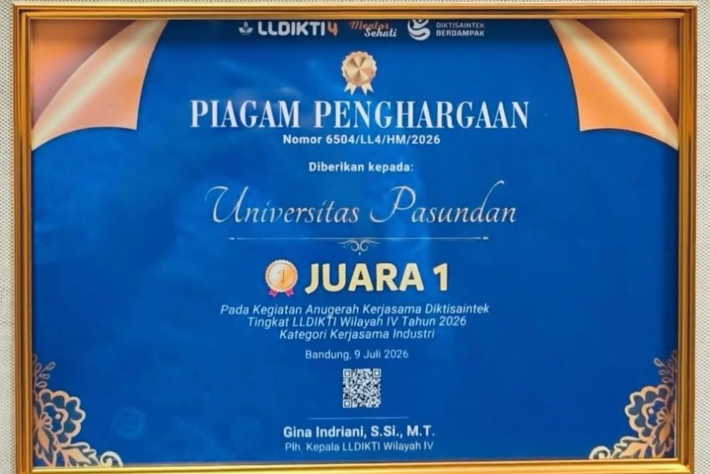 Unpas Anugerah Kerja Sama Diktisaintek