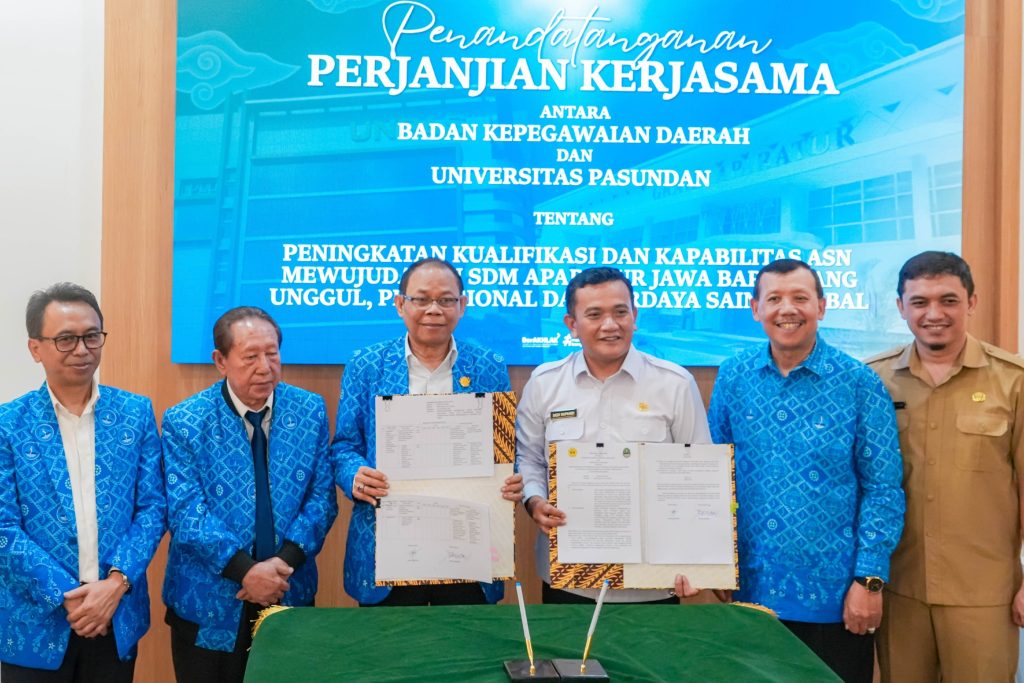 Kerja sama Unpas dan BKD Jabar